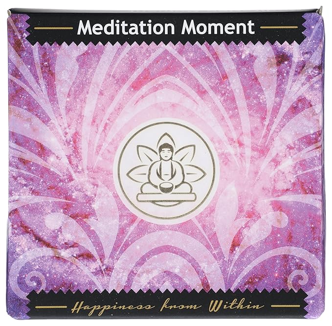 Buddha Teas - Organic Meditation Moment Tea - Herbal Tea - For Health & Wellbeing - With Antioxidants & Minerals - Clean Ingredients - Caffeine Free - OU Kosher & Non-GMO - 18 Tea Bags (Pack of 1)